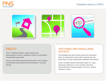 Tablet Screenshot of pns.fi